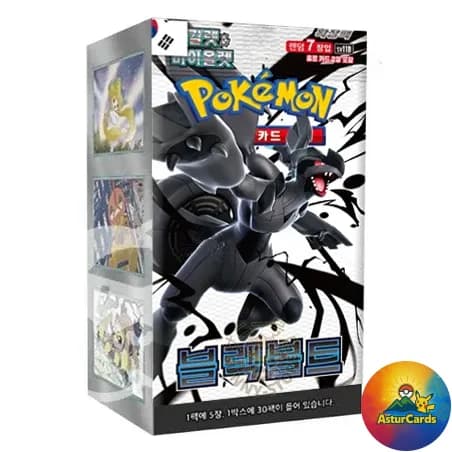 Pokémon Black Bolt Booster Box SV11B | Zekrom (COREANO)