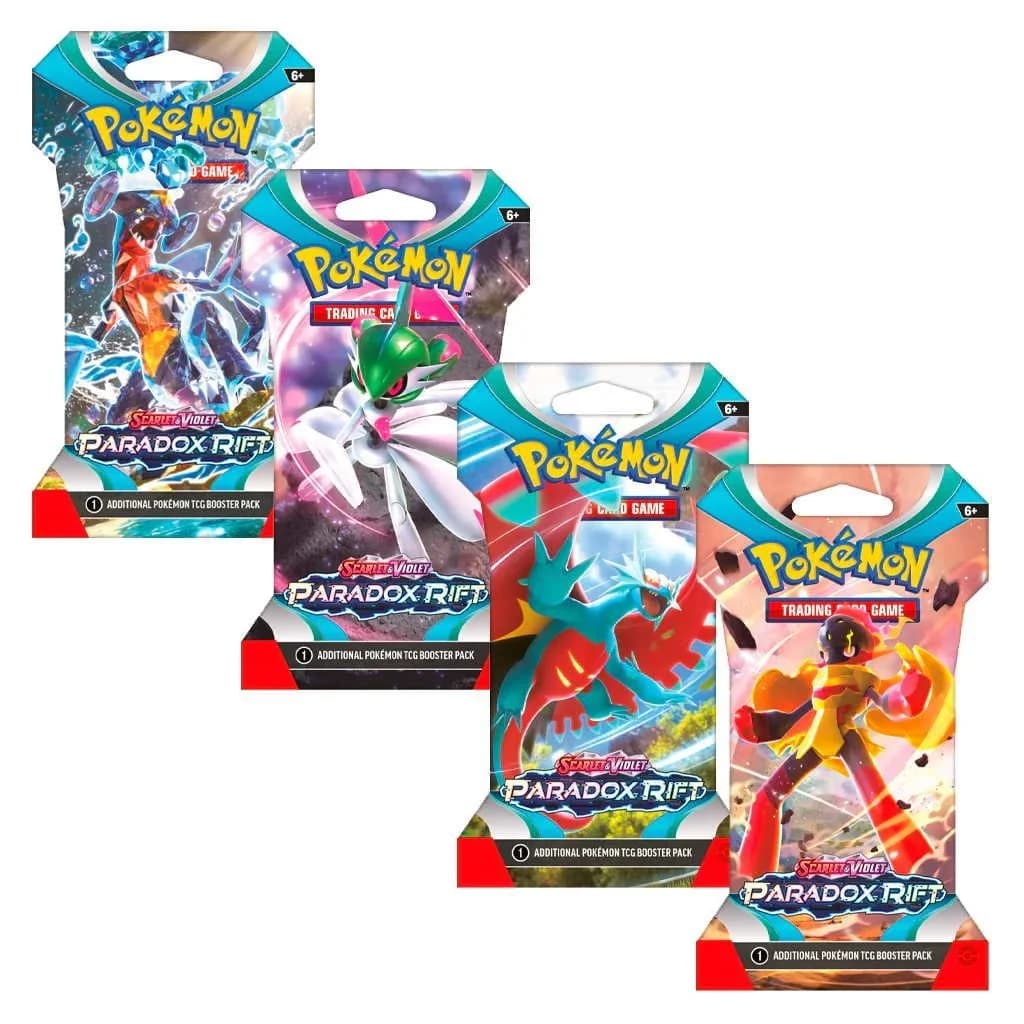 Blister Paradox Rift - ESPAÑOL - Cartas Pokemon Originales Tcg