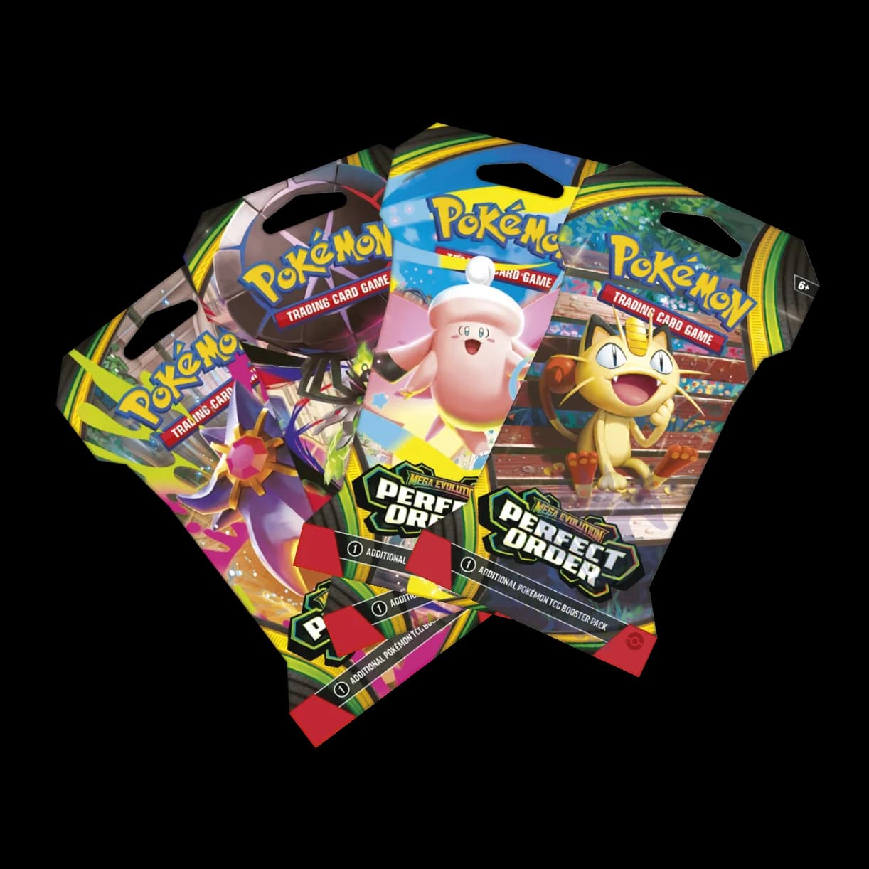 Pack de 4 sobres Pokémon Perfect Order Inglés