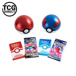 Pokémon Pokéball Tin Chinois — 1 case (6 pokeball/superball)