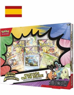POKEMON - Caja Pin Deluxe Héroes Ascendentes - Español