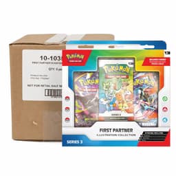 Case 6 cajas colección Ilustración Primer Compañero Pokémon Serie 3 ESPAÑOL - Pokémon TCG