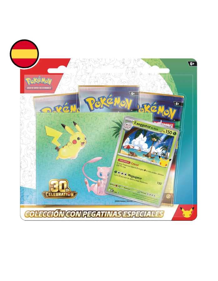 PEGATINAS EXEGGUTOR COLECCIÓN - 30 ANIVERSARIO - ESPAÑOL