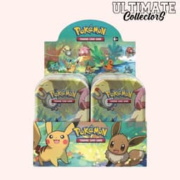 Display – 10 Mini Tins – Amis de Kanto – Pokémon EB10 & EB11 – Français