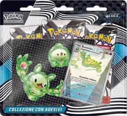 Pokemon Collezione con adesivi Luce Nera