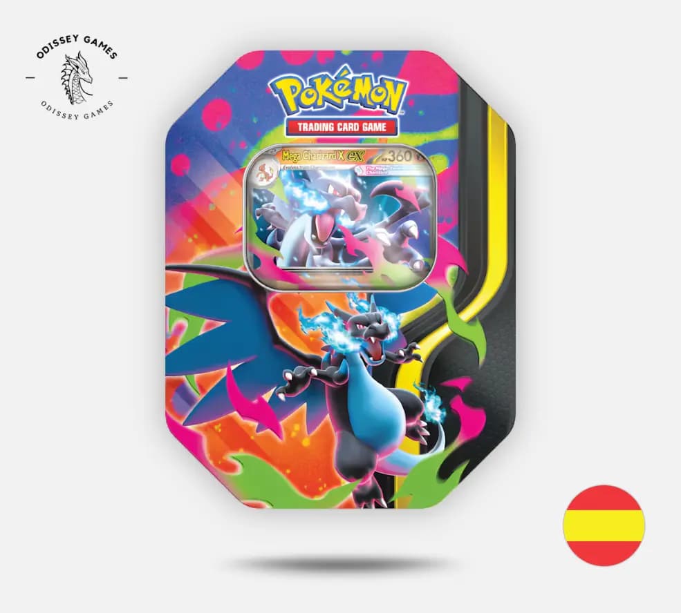 Lata Mega Charizard EX — Español