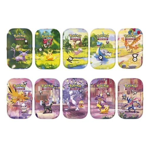 Pokémon 30Th Aniversario Mini Latas Inglés, +6 Años (Unboxing)