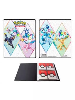 Archivador 4 bolsillos Portfolio Pokémon - Escarlata y Púrpura 8.5 - Prismatic Evolutions - Ultra Pro