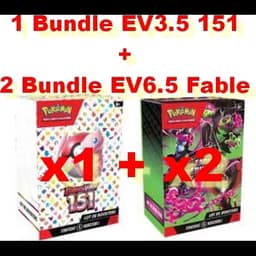 Pack 1 Bundle 151 + 2 Bundles Fable Nébuleuse - FR