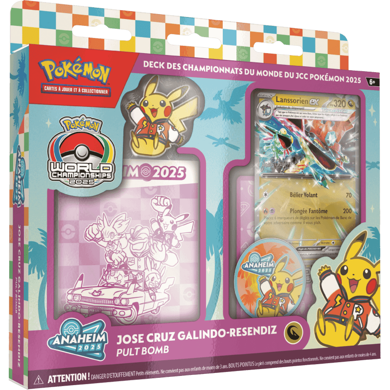 Pokémon - Deck - Championnat du Monde Anaheim 2025 - Pult Bomb - Français