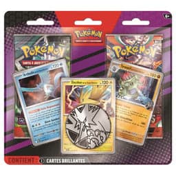 Duo Pack de 2 Boosters Octobre 2025 : Artikodin, Électhor et Tyranocif - Pokémon