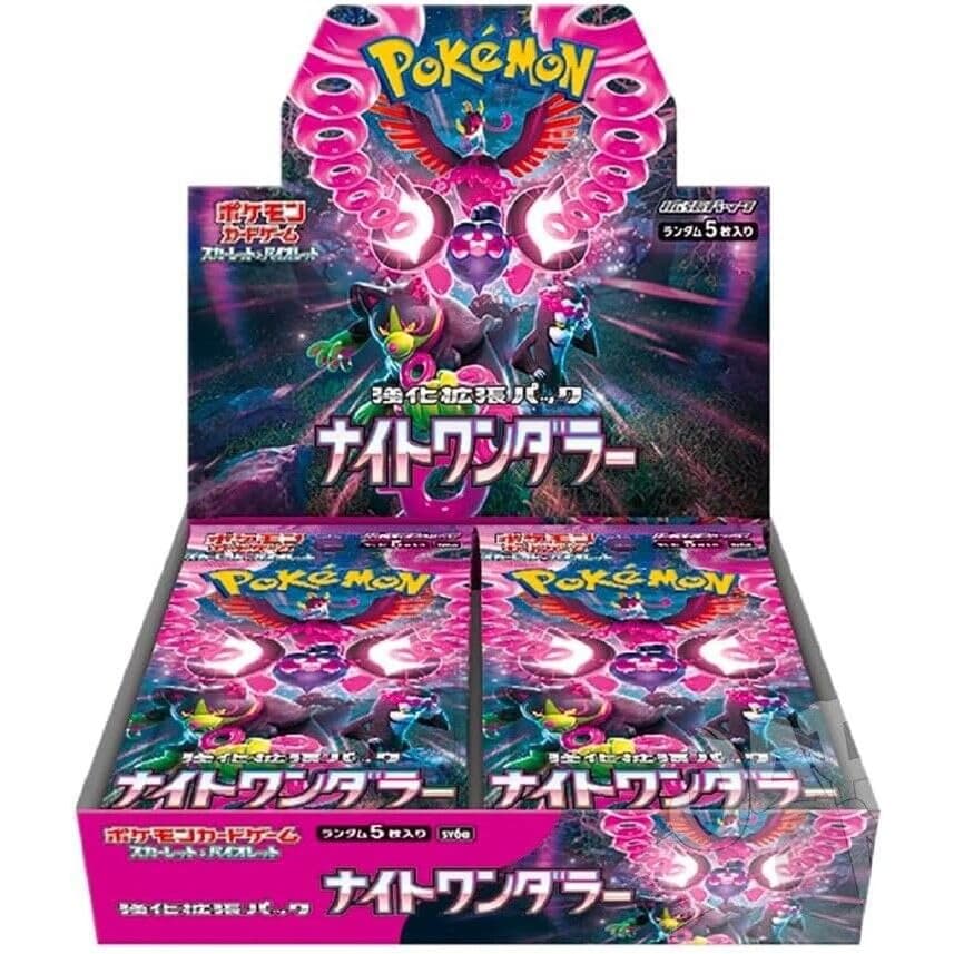 Pokemon Card Game Scarlet & Violet Expansion Pack Night Wanderer Box — Japonés