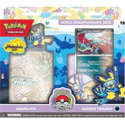 Pokémon 2024 World Championship Deck — Sakuya Ota - Ancient Box - Junior Division Champion — Inglés