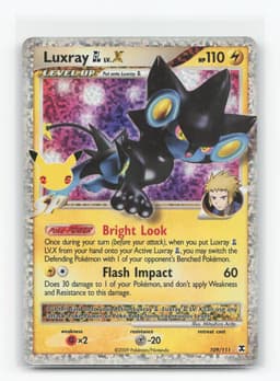 Luxray GL LV.X 109 - Celebrations: Classic Collection — Inglés