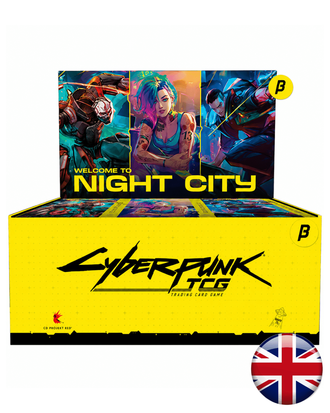 Cyberpunk TCG - Booster Box Display (36 sobres) Welcome to Night City Ed.BETA - EN