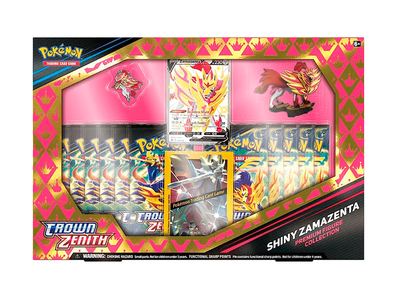 Shiny Zamazenta Premium Figure Collection - Pokemon TCG - ESPAÑOL