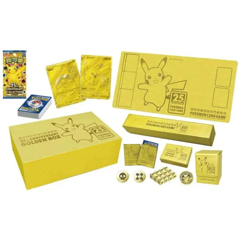 Caja Pokemon 25th Anniversary Premium Collection Box Pikachu Chino