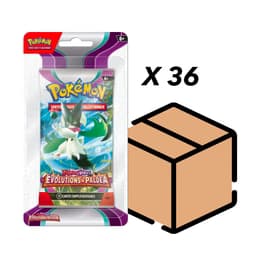 Case de 36 Blisters Pokémon Écarlate et Violet – Évolutions à Paldea -  EV2 FR
