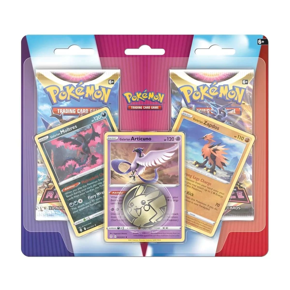 Blister 2 Sobres Aves de Galar — Español