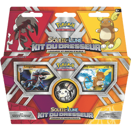 Deck Kit du Dresseur Soleil et Lune Lougaroc et Raichu d'Alola – Pokémon Français