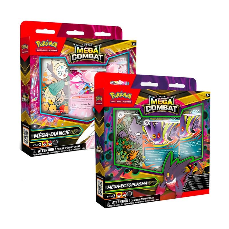 Deck Méga-Combat - Pokémon - Ectoplasma / Diancie - Français