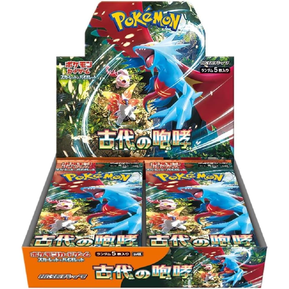 Pokemon Card Game Scarlet & Violet Expansion Pack Ancient Roar Box — Japonés