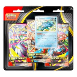 Pokemon Mega Evolutions - Three Booster Blister Pack — Inglés
