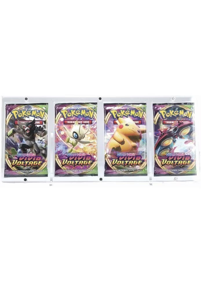 Magnetisk holder til fire Pokémon Boosterpakker (S&M & SWSH) - Legendary Card Collector