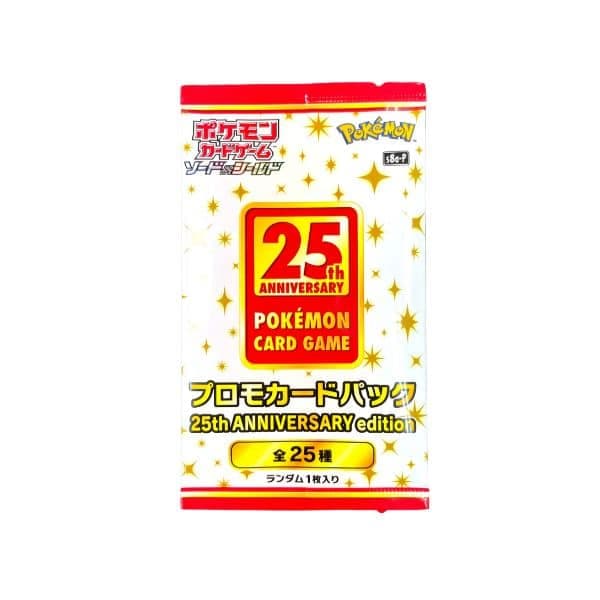 Pokemon 25th Anniversary Promo Card Pack — Japonés