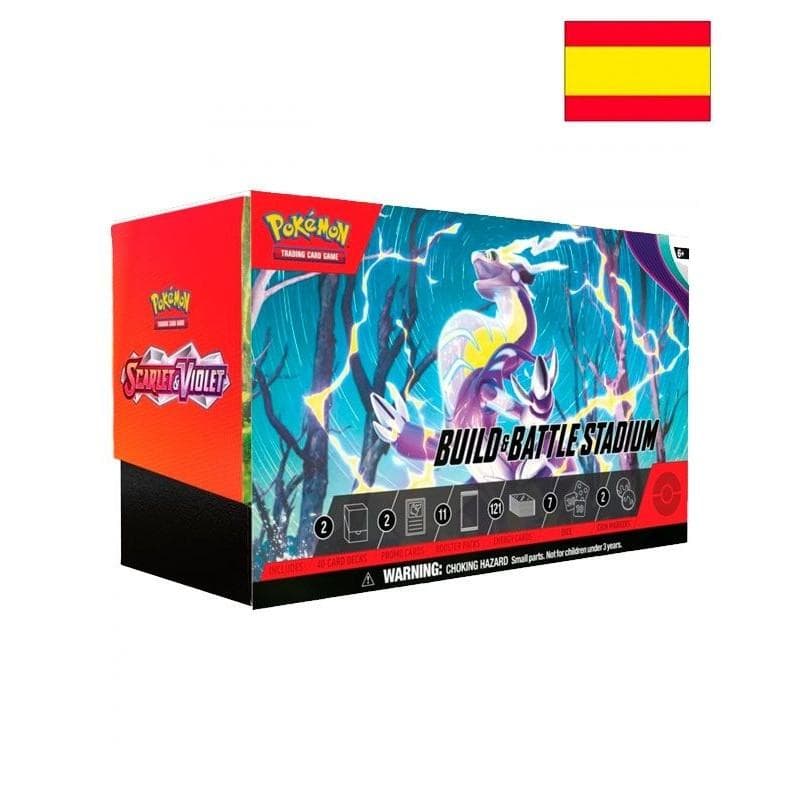 Caja cartas pokémon Combina y Combate Escarlata Y Púrpura Español Pokemon