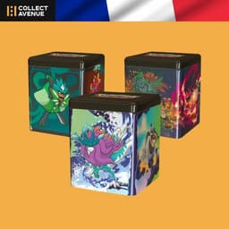 Pokémon - Pokécube Tin Cube Mars 2025 - 3 Boosters - Illustration Aléatoire - Version Française
