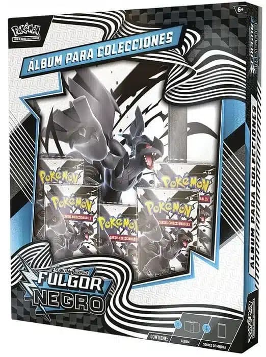 Pokemon - Álbum para Colecciones Fulgor Negro - CASTELLANO