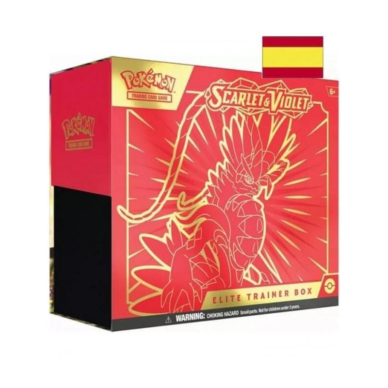 Caja De Entrenador Élite Pokemon Escarlata SV1 Español.
