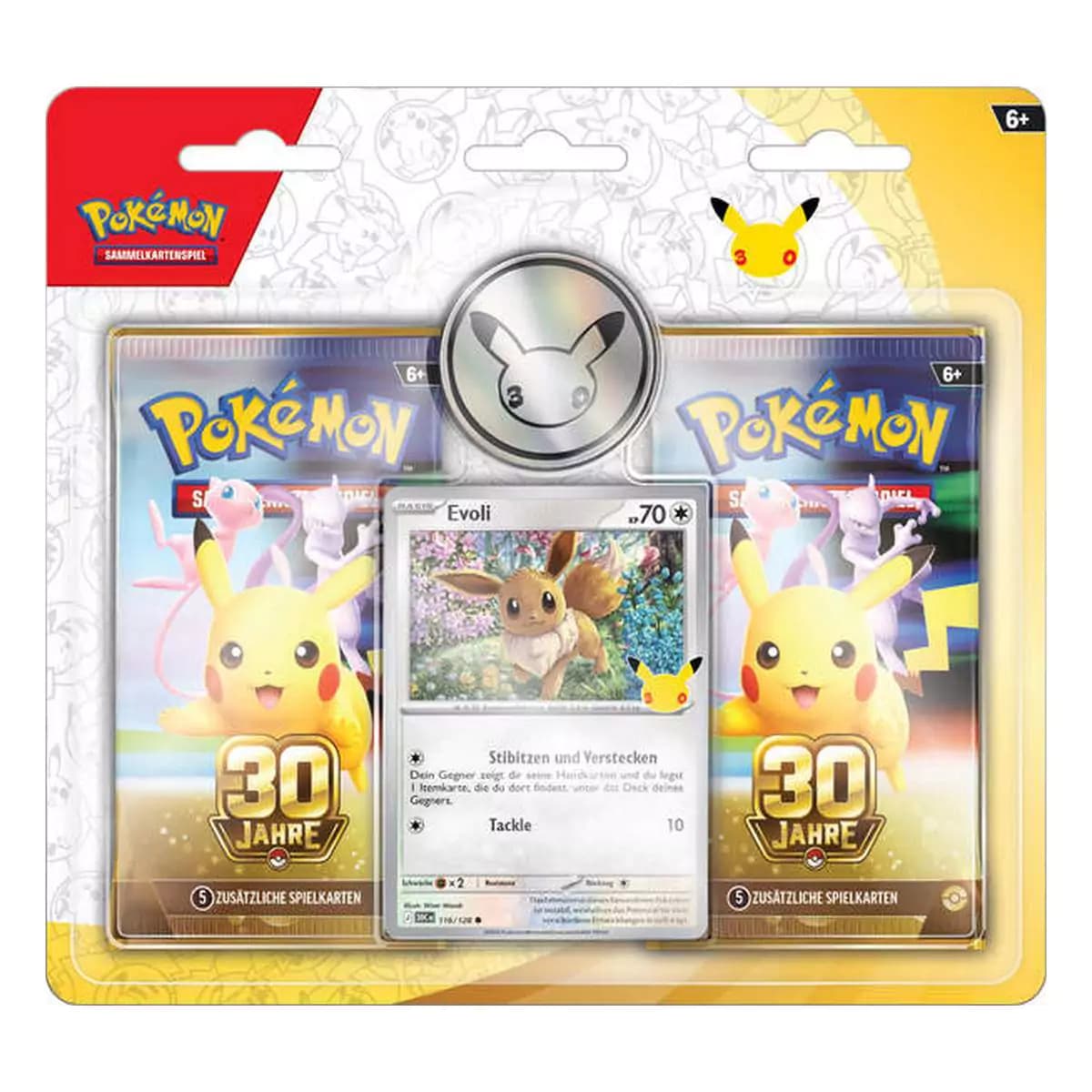 Pokémon 30 Jahre 2er-Pack-Blister DE