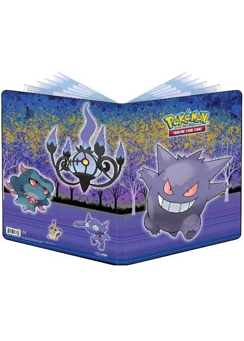 Stor mappe med pokemonmotiv (Gengar) (9 kort pr. side)
