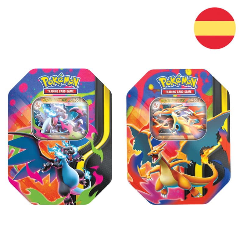 Lata 4 Sobres Pokemon Fuegos Fantasmales Español
