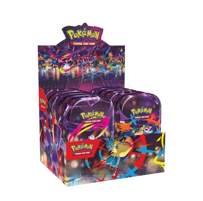 Pokemon Mega Heroes Tin Display [10PC] — Inglés