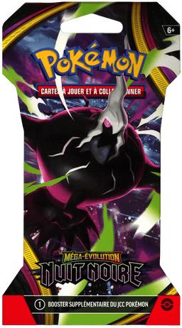 Blister Nuit Noire ME05 Pokémon Français — 1 Blister