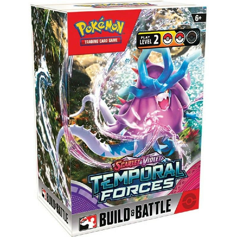 Presentacion Pokemon Scarlet & Violet Temporal Forces | Juegos de Cartas | Gameria