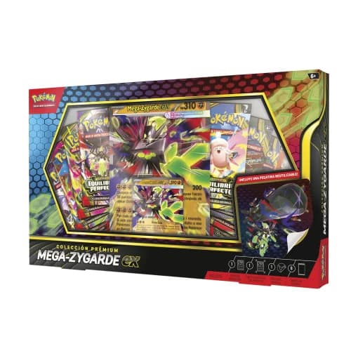Pokémon Megaevolución Equilibrio Perfecto Ex Mega-Zygarde, Juego de Cartas +6 años (Unboxing)
