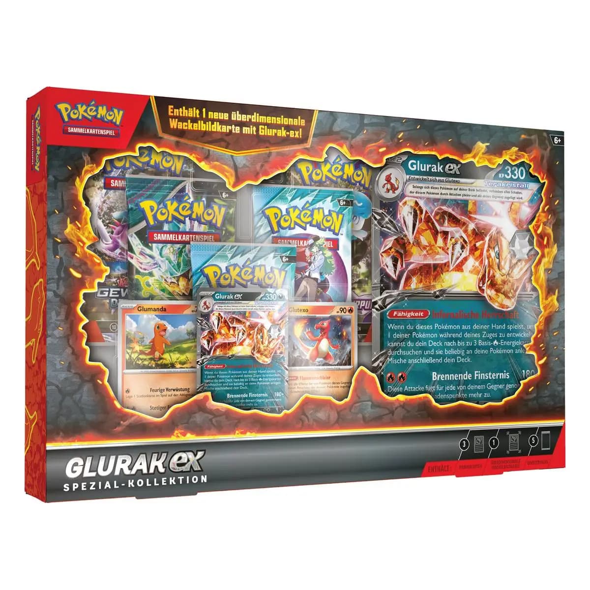 Pokémon Glurak-ex Spezial-Kollektion DE