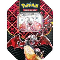 Pokémon Paldean Fates SV4.5 4-Booster Tin — Charizard EX — Inglés