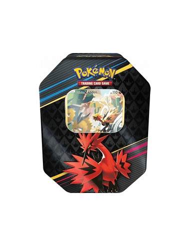 POKEMON CROWN ZENITH TIN - GALARIAN ZAPDOS - ENG