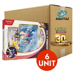 Pokémon Mega: 30th Celebration Collection Box Case (Greninja ex) (6 ST) (ENG)