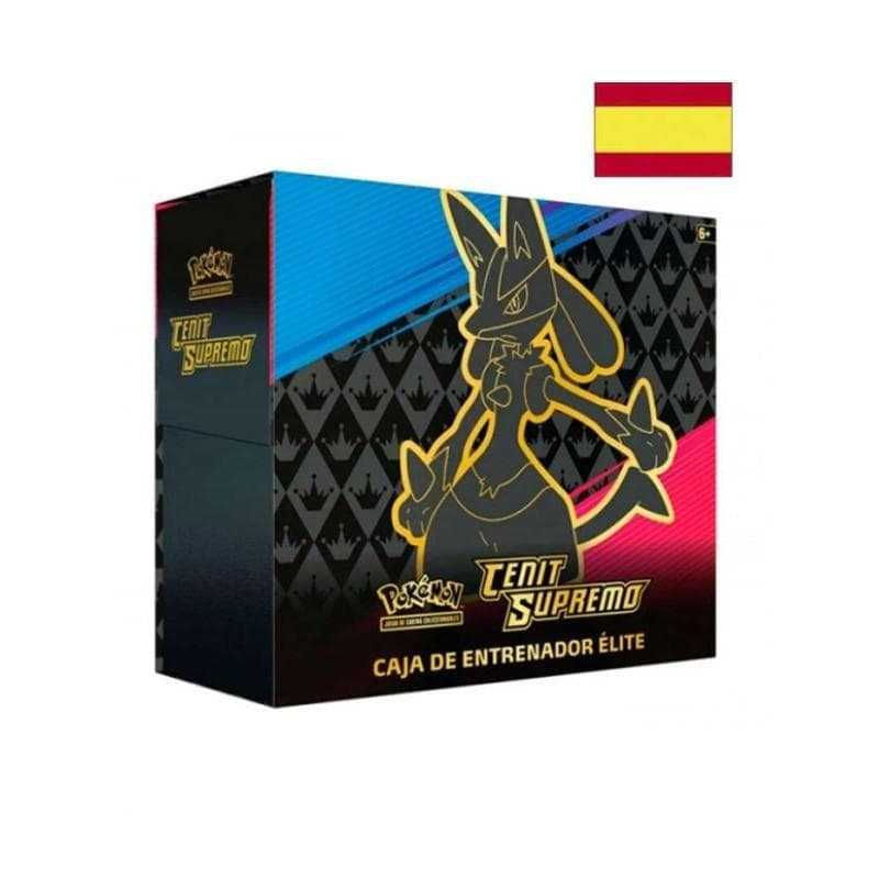 Caja de Entrenador de Élite Lucario Pokémon Espada y Escudo Español