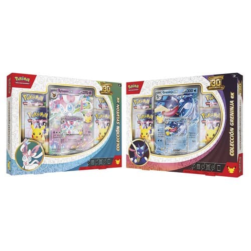 Pokémon caja EX, 30 aniversario coleccionable, POKEMON.