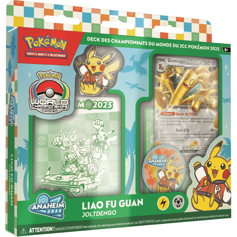 Pokémon - Deck - Championnat du Monde Anaheim 2025 - Joltdengo - Français