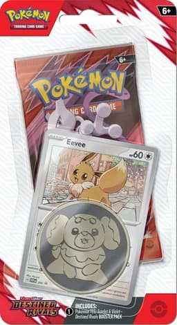 Pokemon TCG: Destined Rivals - Checklane Blister — Eevee — Inglés