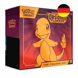 Pokémon - Scarlet & Violet: Llamas Obsidianas Caja de entrenador élite - Alemán