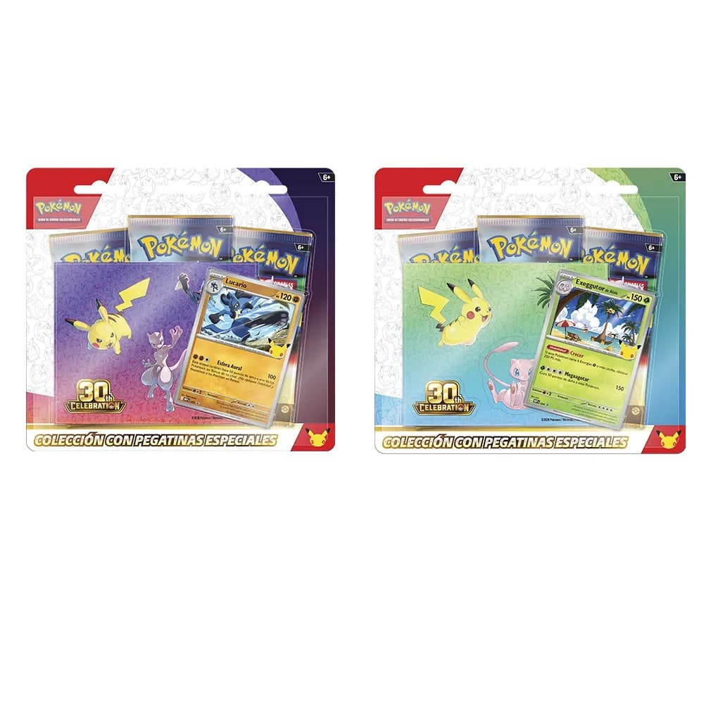 Pokemon TCG: Colección 30 Aniversario - Colección con Pegatinas (Español)
